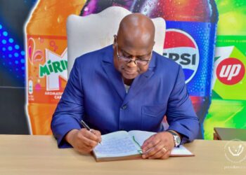 Félix Tshisekedi inaugure l’usine de Pepsi RDC 