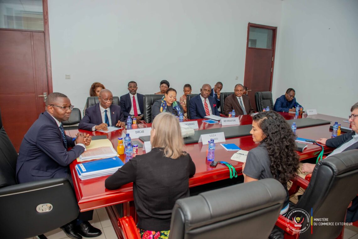 RDC: Paluku et une délégation américaine font l’état de lieux des préparatifs de l’AGOA 2025