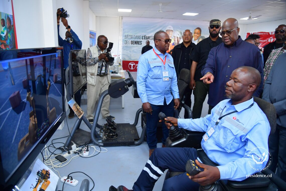 Lualaba : Félix Tshisekedi inaugure deux infrastructures éducatives à Kolwezi