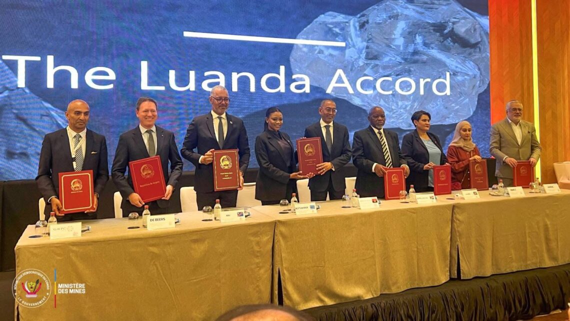 Luanda Accord: la RDC prône la valorisation du diamant naturel comme ressource de développement