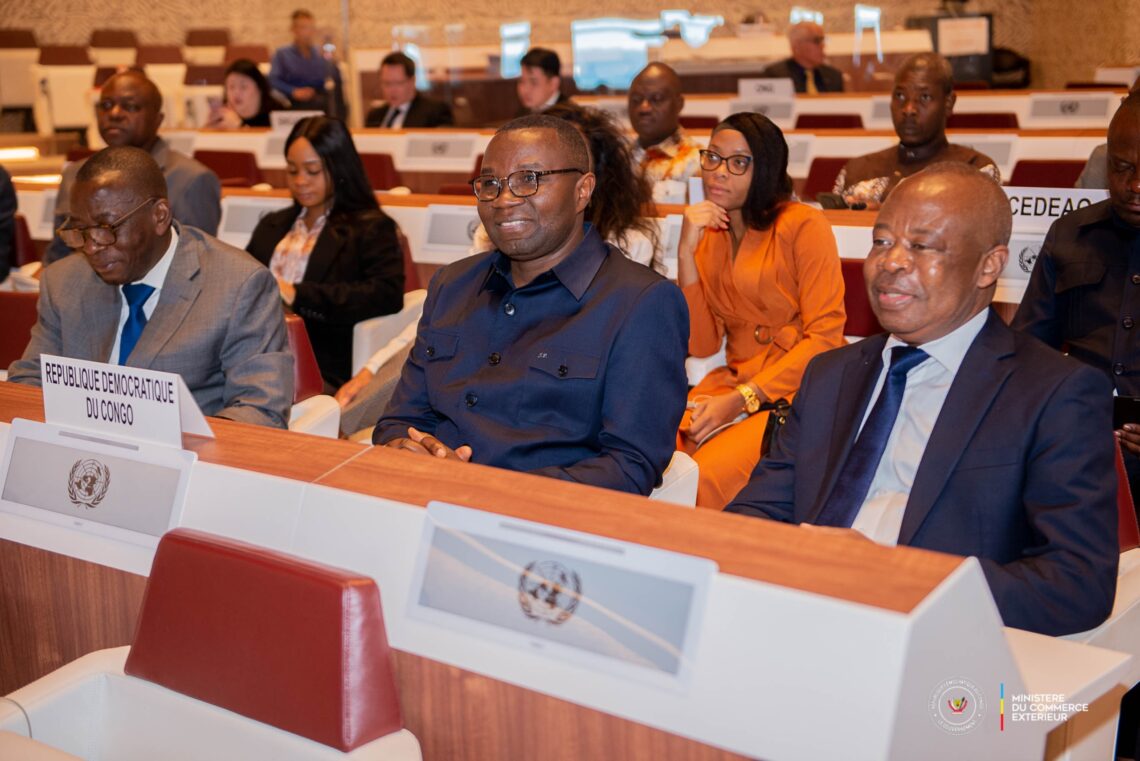 Suisse : Julien Paluku représente la RDC à la 9ème Conférence des Nations Unies sur le commerce et le développement