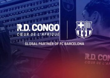 Partenariat RDC – FC Barcelone : le slogan « RD Congo-Cœur d&rsquo;Afrique » affiché uniquement sur les maillots d’entraînement