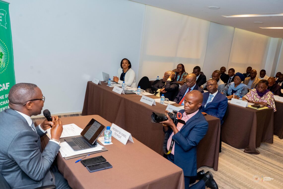 RDC: Paluku presse pour doter le Comité National de mise en œuvre de la ZLECAF d’un règlement intérieur