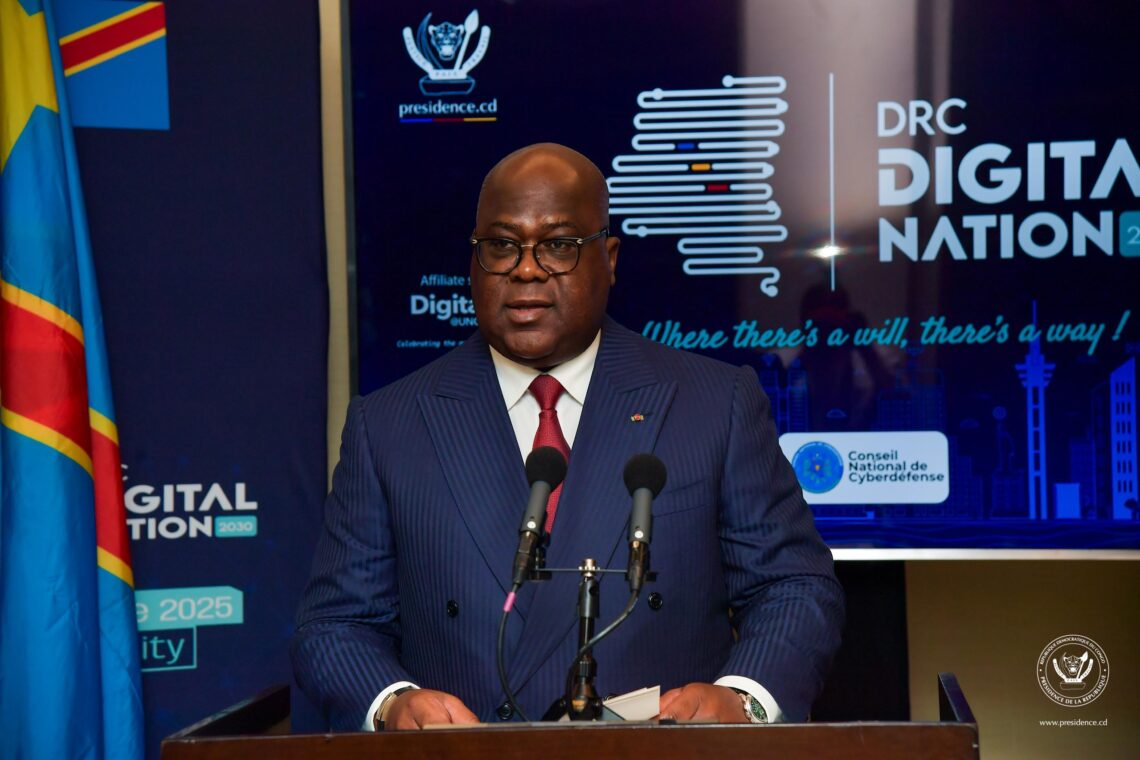 Félix Tshisekedi promet 1 milliard USD pour faire de la RDC un hub technologique en Afrique d’ici 2030