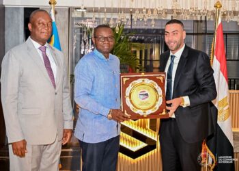 Julien Paluku ambitionne de porter les échanges commerciaux entre la RDC et l&rsquo;Égypte à 1 milliard USD d’ici 3 ans.