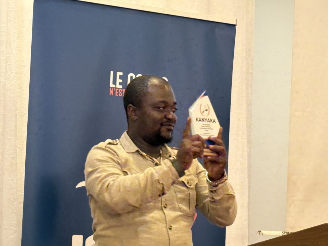 Prix KANYAKA 2025: Simplice Kapipa primé pour son action contre la fraude minière