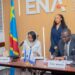 RDC: Soraya Aziz signe avec l’ENA un accord pour former les cadres de l’ARE en gestion de projets, marchés publics et modélisation financière
