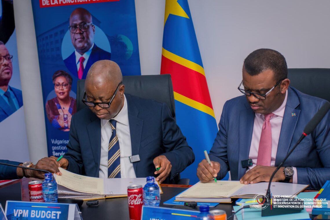 RDC : Jean‑Pierre Lihau prône le triptyque « un agent, un poste, un salaire » à la Direction générale de contrôle des marchés publics