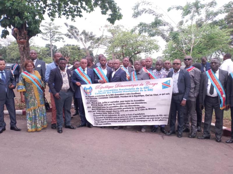 RDC : des députés provinciaux réclament dix mois d’arriérés d’émoluments