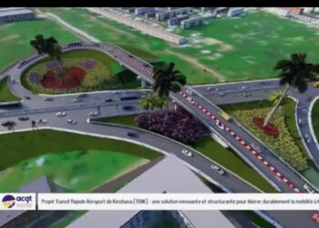 L’ACGT dévoile le projet de désengorgement de la voie vers l’aéroport de N’djili : 18 flyovers, 40 passerelles piétonnes et 2 tunnels urbains bientôt construits