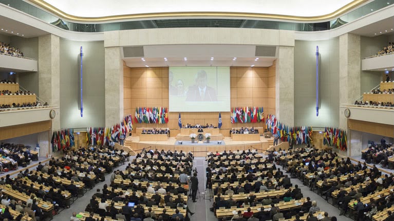 Conférence internationale du travail : à Genève, l’intersyndicale nationale dénonce les atteintes aux droits syndicaux et à la protection des travailleurs dans l’Est