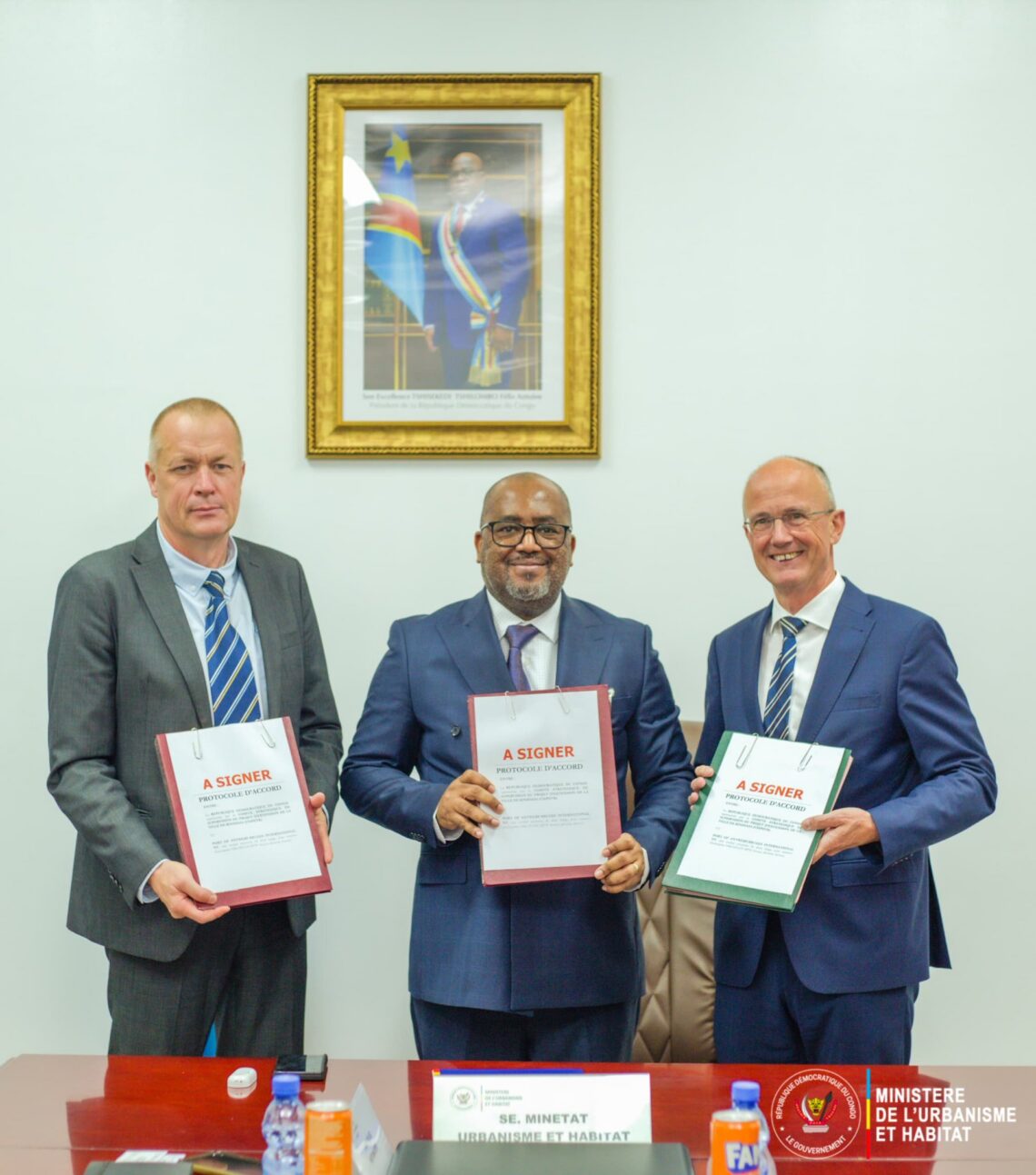 RDC: le gouvernement signe un accord avec la société belge PAMPILIE BV pour dupliquer le port d’Anvers à « Kinshasa Kia Mona »