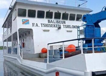 Maniema : 50 ans après, la RVF se dote d’un baliseur pour améliorer la navigation sur le tronçon Kindu-Ubundu