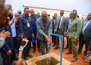 Haut-Lomami: le coût des travaux de construction de l’usine de captage et de traitement d’eau de Lovoy estimé à 13 millions de dollars