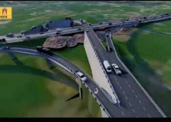 RDC : près de 9 mois après l’annonce des travaux de construction des flyovers, Kinshasa dévoile l’« Autoroute du Fleuve »