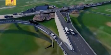 RDC : près de 9 mois après l’annonce des travaux de construction des flyovers, Kinshasa dévoile l’« Autoroute du Fleuve »